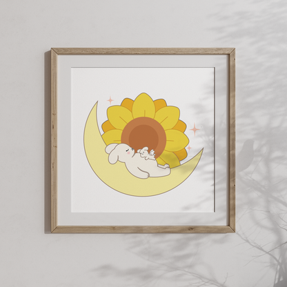 Sleeping Moon